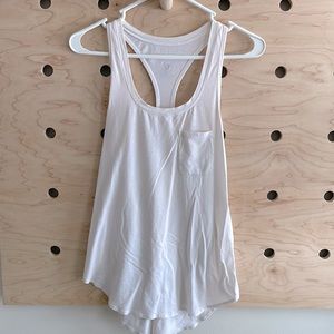 White Lululemon Tank